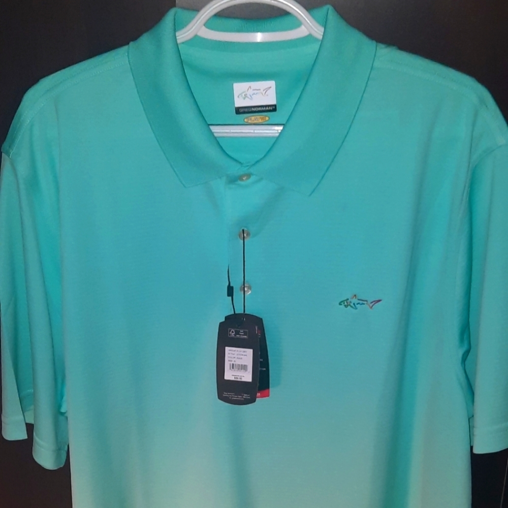 *New* Aqua Golf Polo